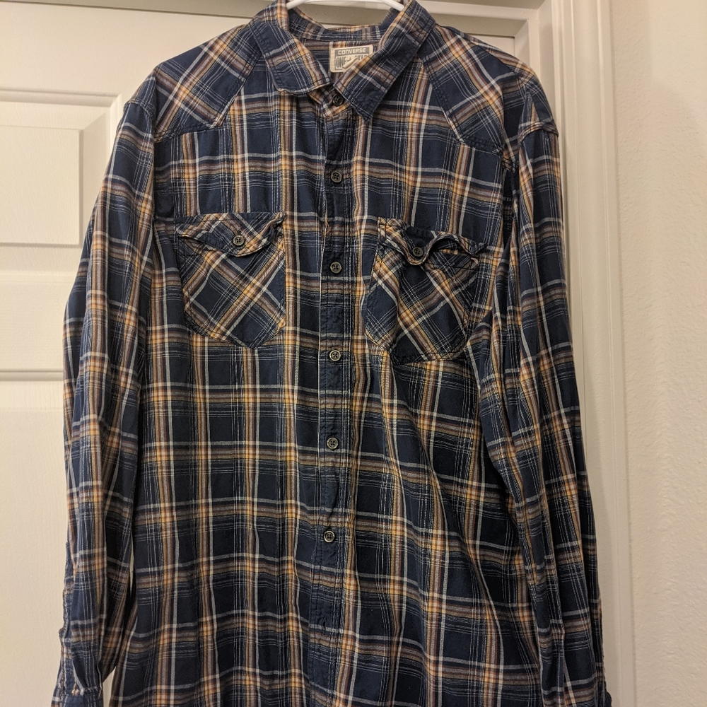 Converse One Star Men's Button up Flannel